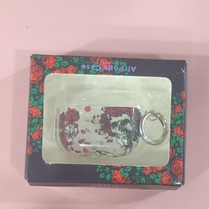 Floral AirPods Case with Keychain